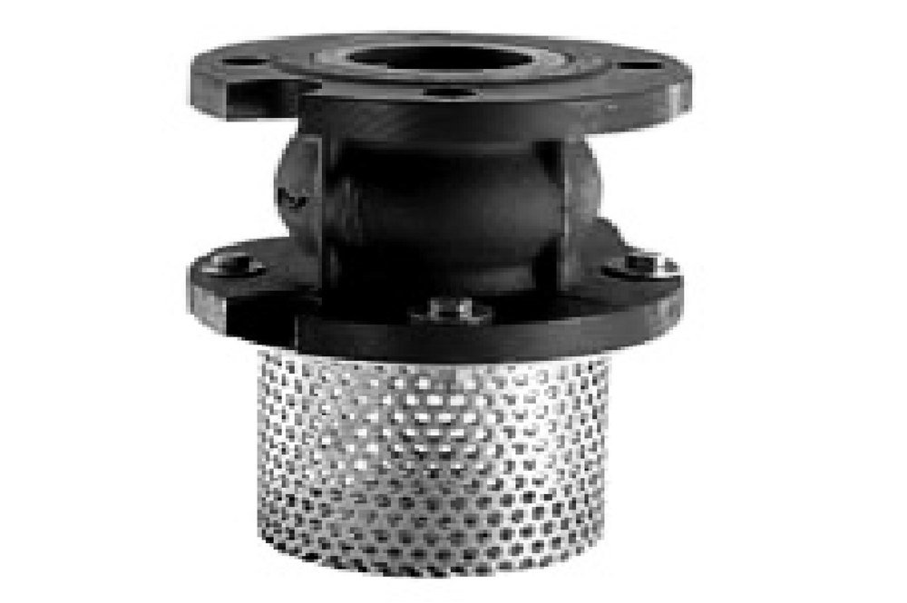 Racer Flanged End Cast Iron Foot Valve, Size: 40mm To 500mm