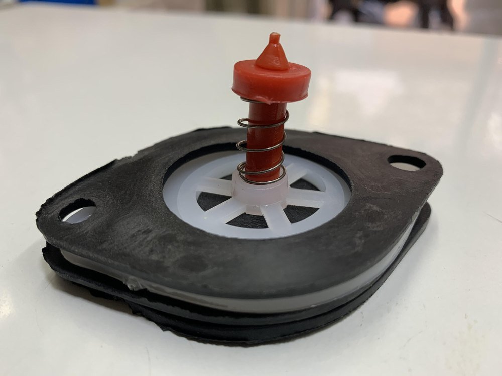 High Pressure Rubber Non Return Valve Flange, For Pump, Valve Size: 25 Mm