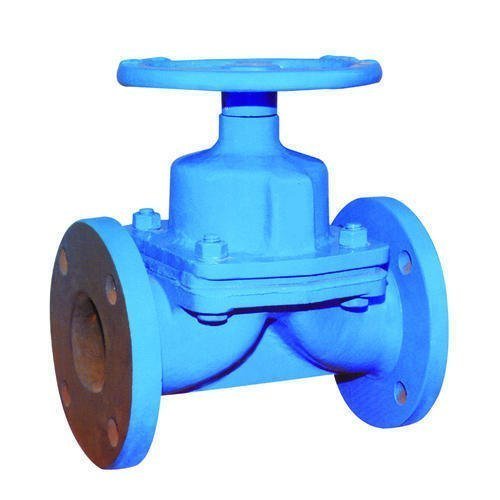 Cast Iron Flanges Diaphragm Valve, For Industrial, Size: Dn 50 - Dn 400