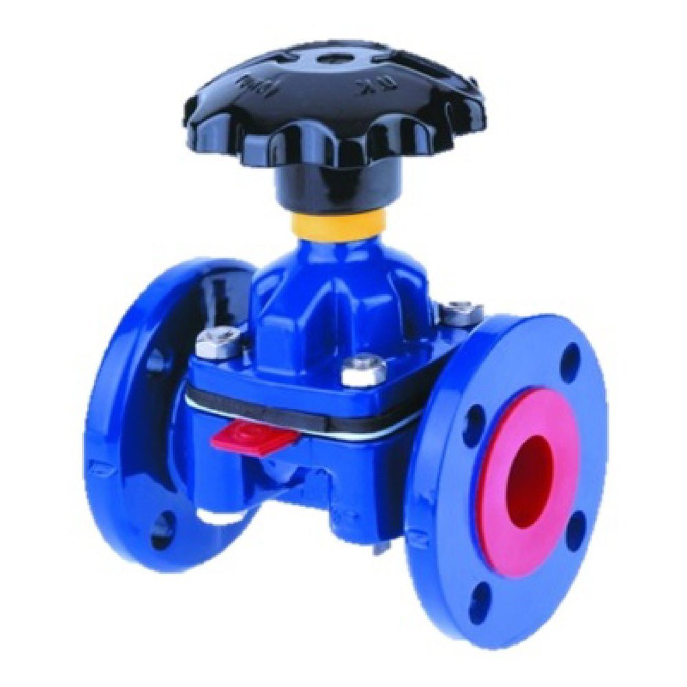 Cast Iron Weir Type & Kb Type Saunders Industrial Diaphragm Valves, Size: 8 mm To 250 mm