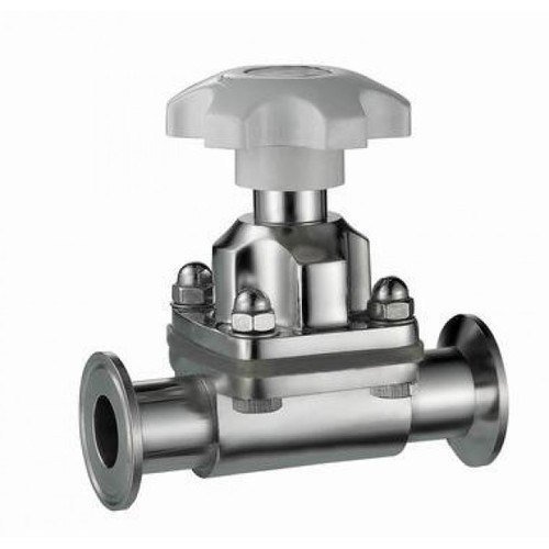 SS304/SS316 Tc End Metal Diaphragm Valves, Size: DN25-DN100