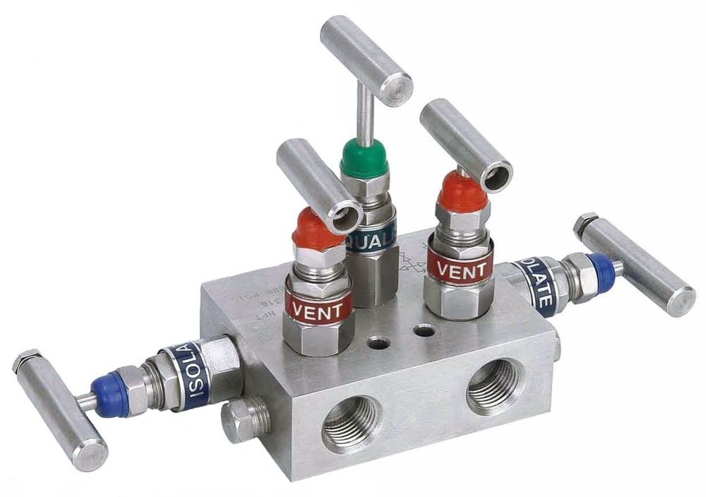 Stainless Steel 5 Way Manifold Valve