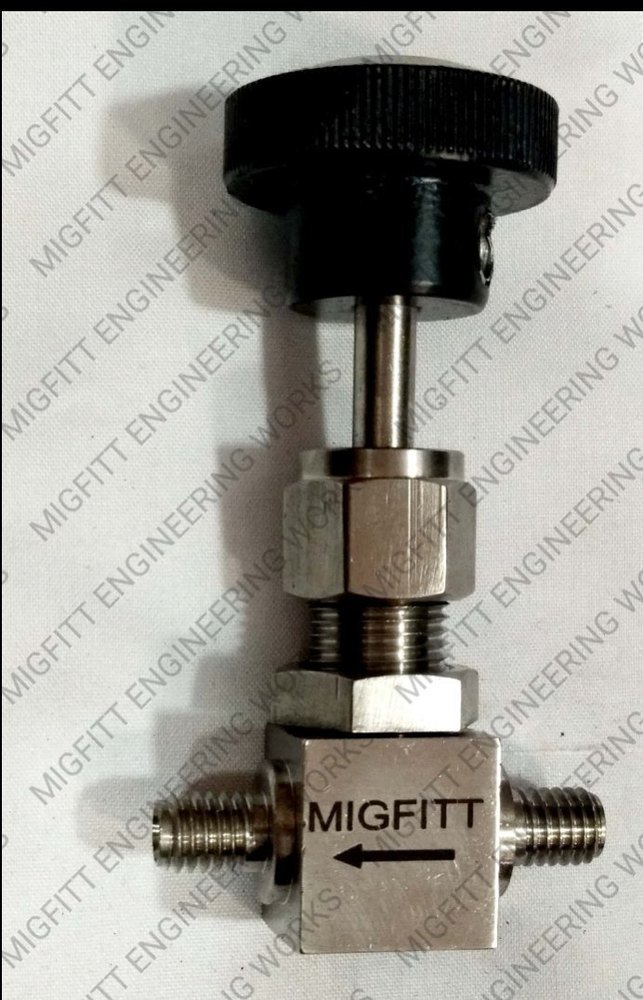 Migfitt Polished SS Shut Off Valve, For Water, Valve Size: 2.5 Inch