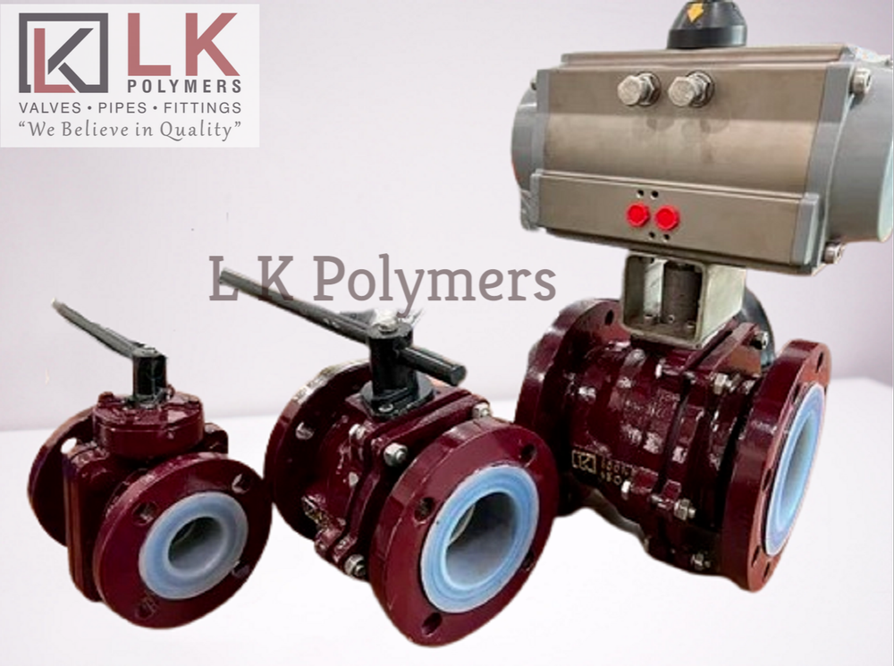 FEP Lined Ball Valve Manufacturer in Hyderabad