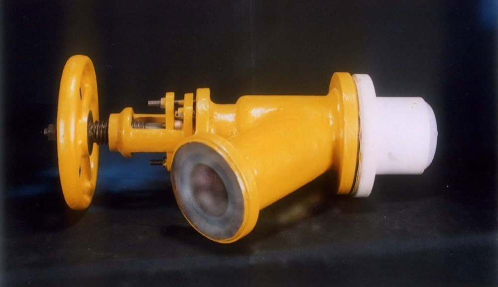 Glass Lined Flush Bottom Valves, For Chemical Industries, Size: 50 mm To 400 mm