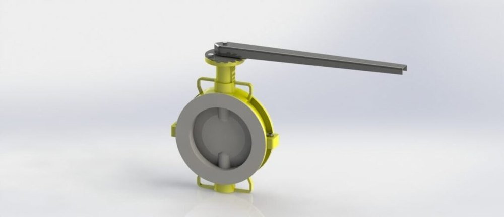 PTFE Lined Butterfly Valve