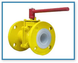 PFA/FEP Lined Ball Valves-Fluoro Polymer Lined Valves