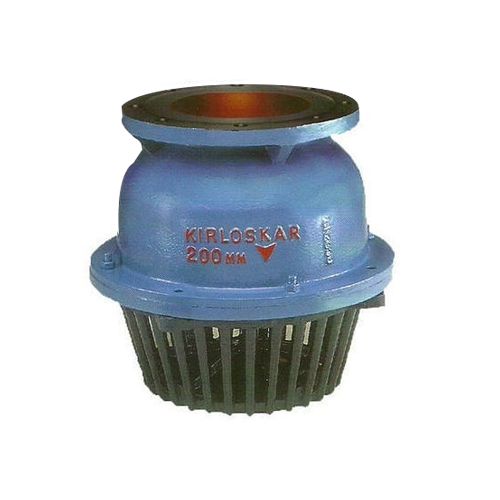 Blue Cast Iron Kirloskar Ci Foot Valve