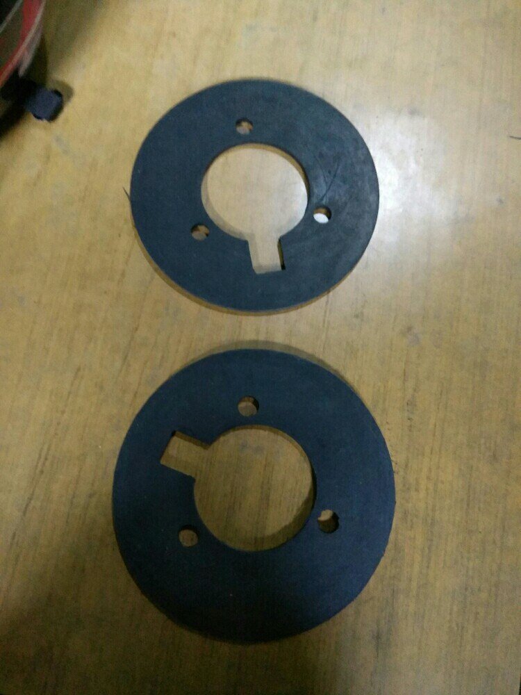 Railway Rubber Packing For Rc Fan Drg No-tl-1802(rev_1), Shape: Flat Gasket