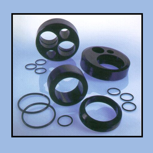 Round Black Aflas Packers Elements
