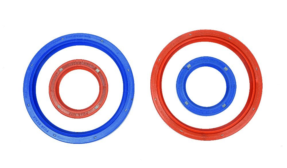 Red Silicone Silicon Oil Seal, Circle