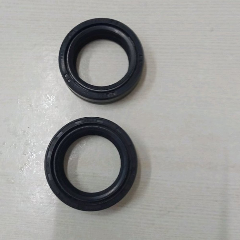 Rubber Black Fork Oil Seal, For Bike, Packaging Type: Packet