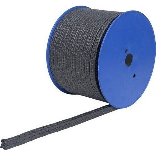 Asbestos Gland Packing Graphite Rope, Thickness: 10-20 mm
