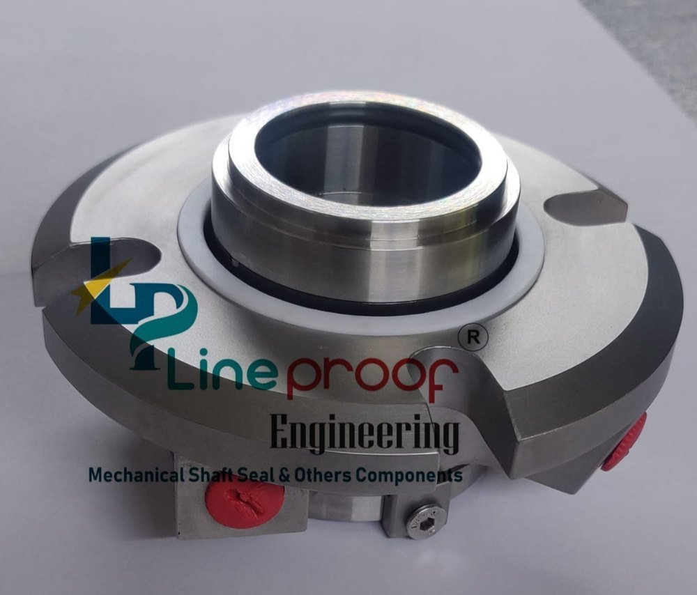 stainless steel Black Flowserve type ISC2 Single Cartridge Mechanical Seal, For Industrial, Size: 1-5 inch