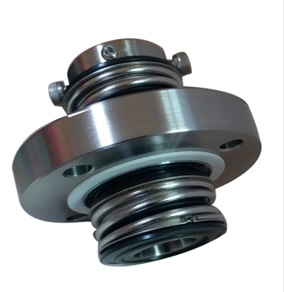 Stainless Steel, Rubber Double Cartridge Mechanical Seal, For Sealing, Size: 25mm (shaft)