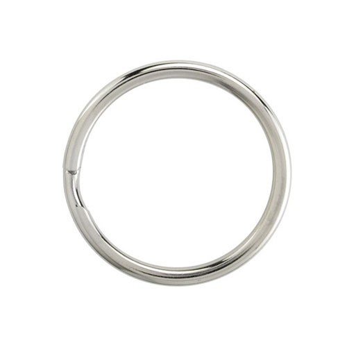 Zincoo Silver Round Metal Open O Ring Lock