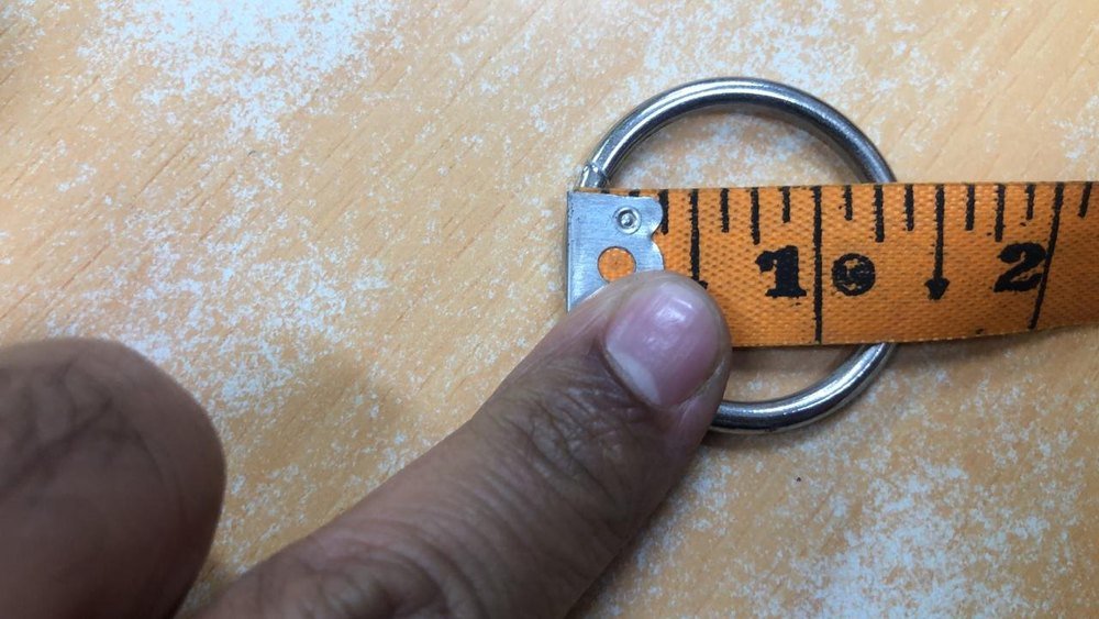 Round Metal O rings, For In Macrame products, Packaging Type: Packet
