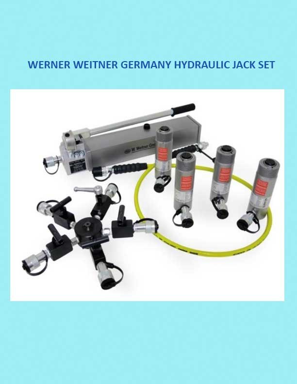 Werner Weitner Germany Make Hydraulic Jacks Pumps