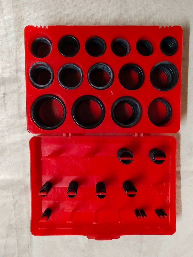 Rubber O Ring Kit, Packaging Size: 26 Pieces, Shape: Round