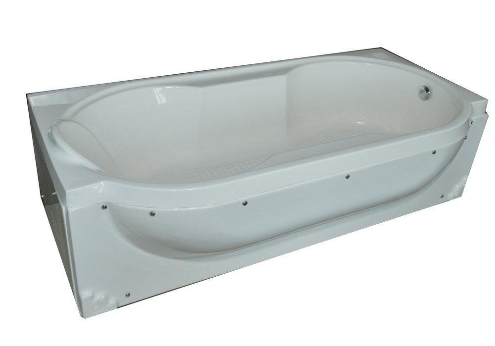 White Acrylic Rectangular Jacuzzi Bathtub, For SPA, 6 X 3 X 2.5 Feet (lxwxh)
