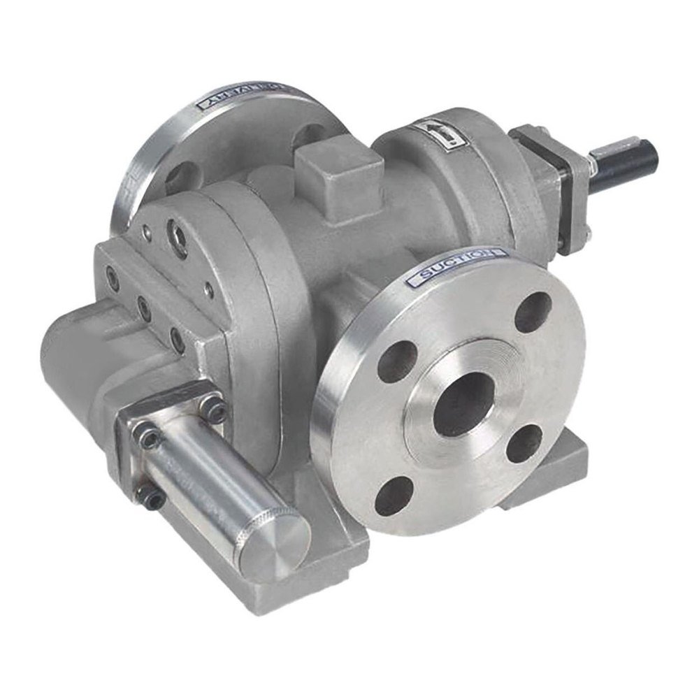 Durga Pumps Single Phase Double Helical Stainless Steel Rotary Gear Pump, Electric, 13.00 Lpm