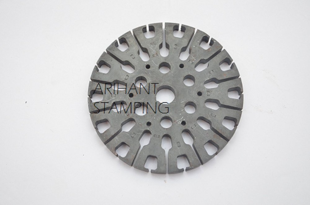 127.3 Mm CRC Steel 12 Pole Ceiling Fan Stamping, Round, 0.5 Mm