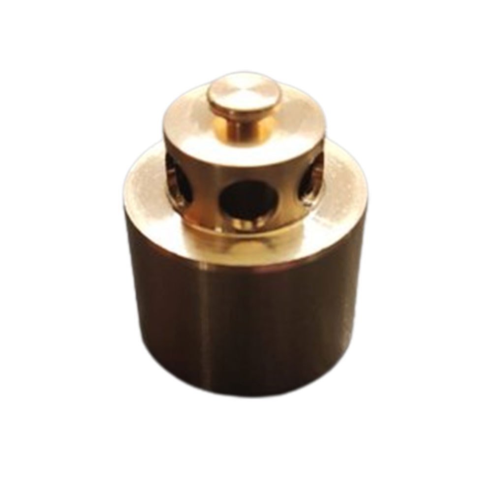 Golden 7mm Round Brass Plunger, Size: 80mm