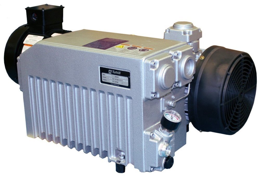 Single stage Rotary Vane Vacuum Pump, Flow Rate: 20 m3, 1 HP