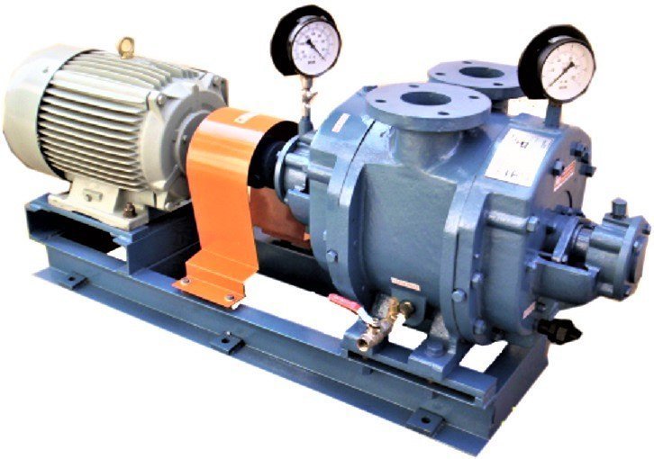 Single stage Direct Coupled PROMIVAC WATER-RING TYPE VACUUM PUMP, Flow Rate: >50 m3, >5 HP