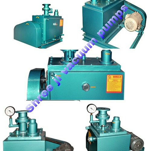 SHREEJI Cast Iron Oil Sealed High Vacuum Pumps, 1200 Rpm, 1 Hp To 50 Hp
