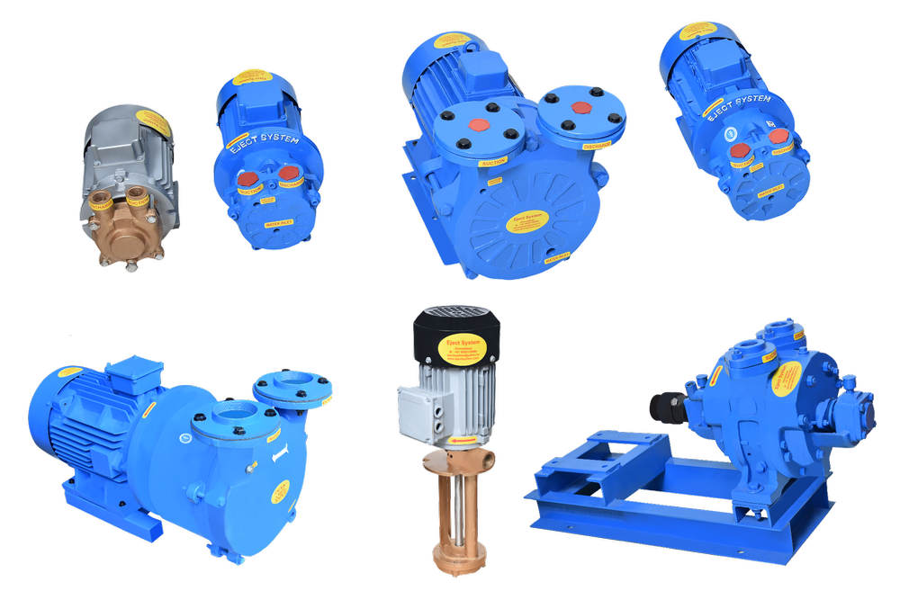 Single Stage Water Ring Vacuum Pump For Pharma Machine, Flow Rate: >50 m3, 5 HP