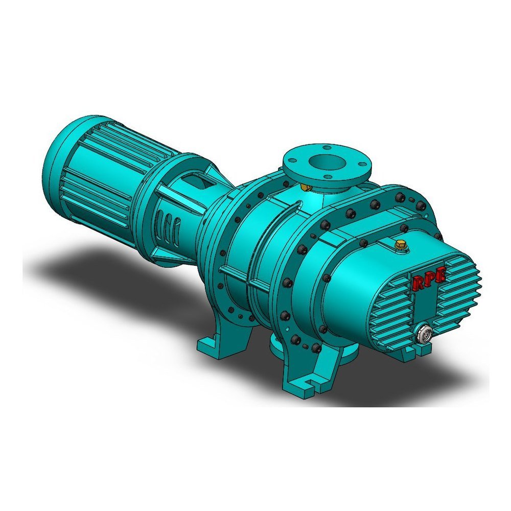 Single stage 3-Phase Twin Lobe Mechanical Vacuum Booster, Model Name/Number: RPE-VB800, 5HP