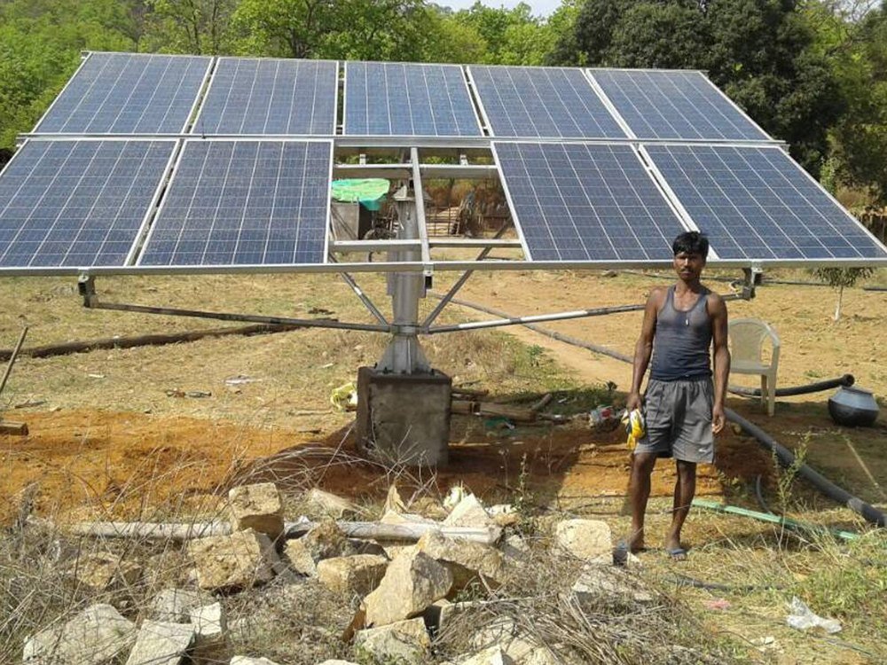 Amrut Energy A0004 3 HP Solar Water Pump System for Agriculture