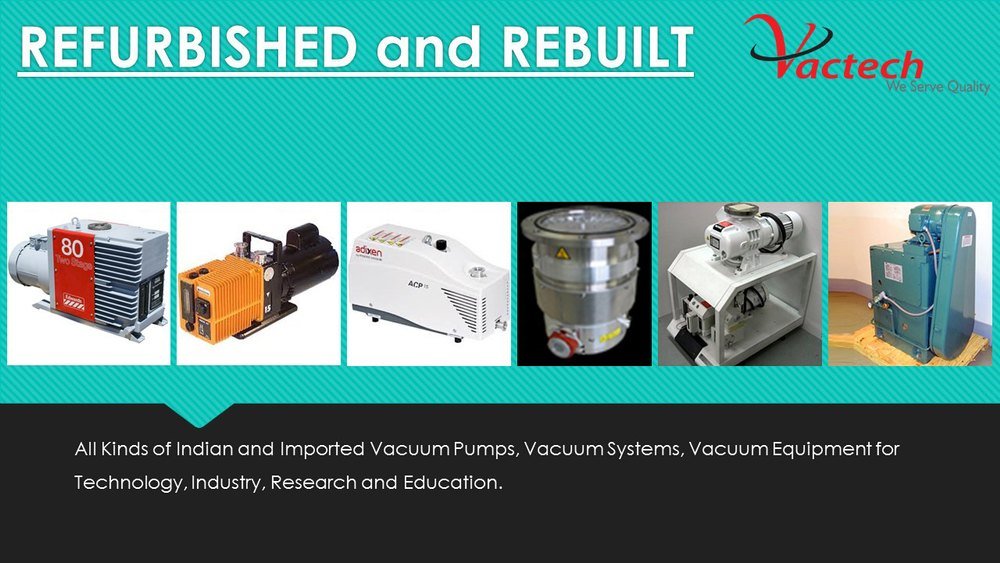 Refurbished Vacuum Pump