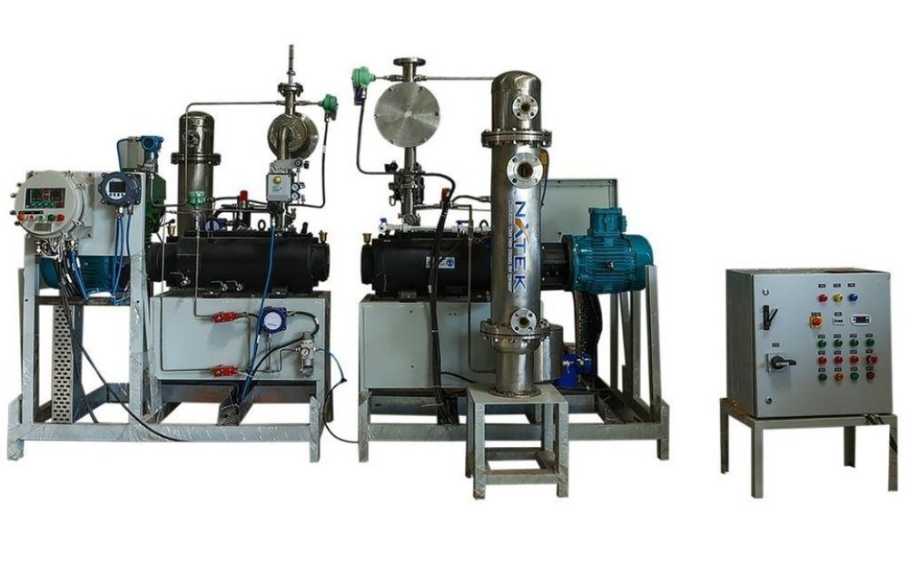 Single stage Dry Screw Vacuum Pump System With Condenser, Max Flow Rate: 700 m3/hr, 3.7 kW