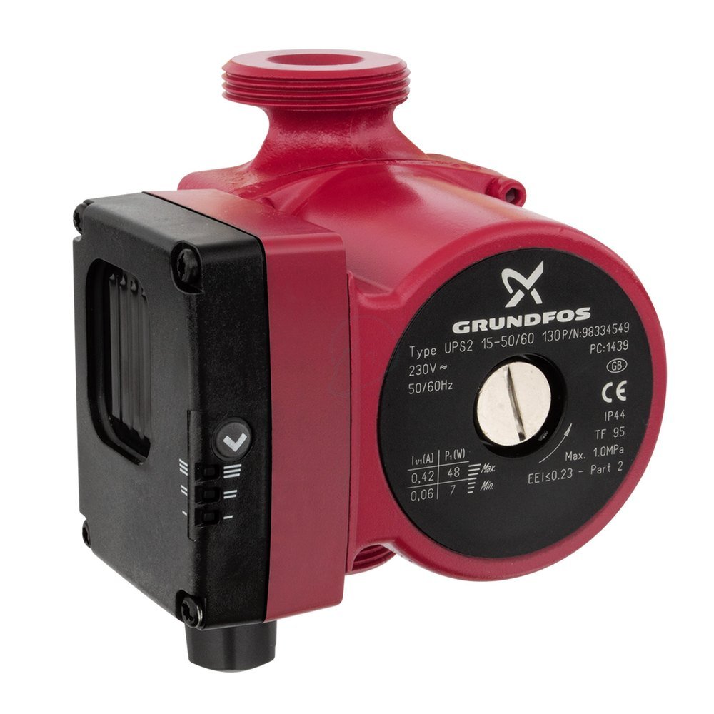 GRUNDFOS Automatic Hot Water Re Circulation Pump, 230 V AC, Electric