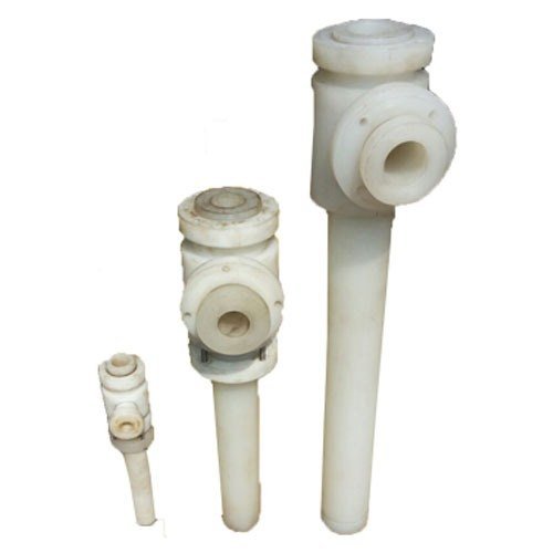 Round(head Shape) Single stage PP Vacuum Jet Pump, 1 To 4 Feet