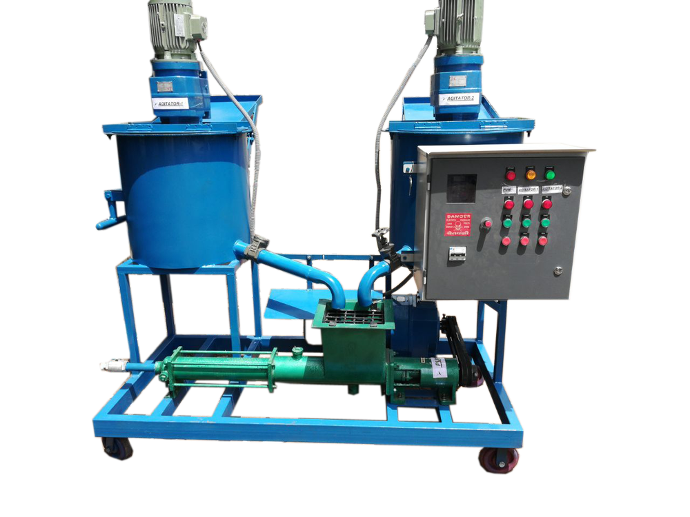 5 hp Cast Iron Screw Grouting Pump
