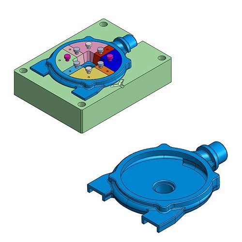 Submersible water pump Plastic Body