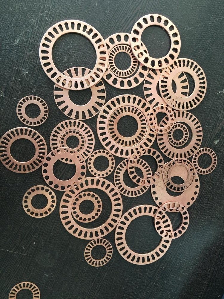 Natural Copper Submersible Ring, Round