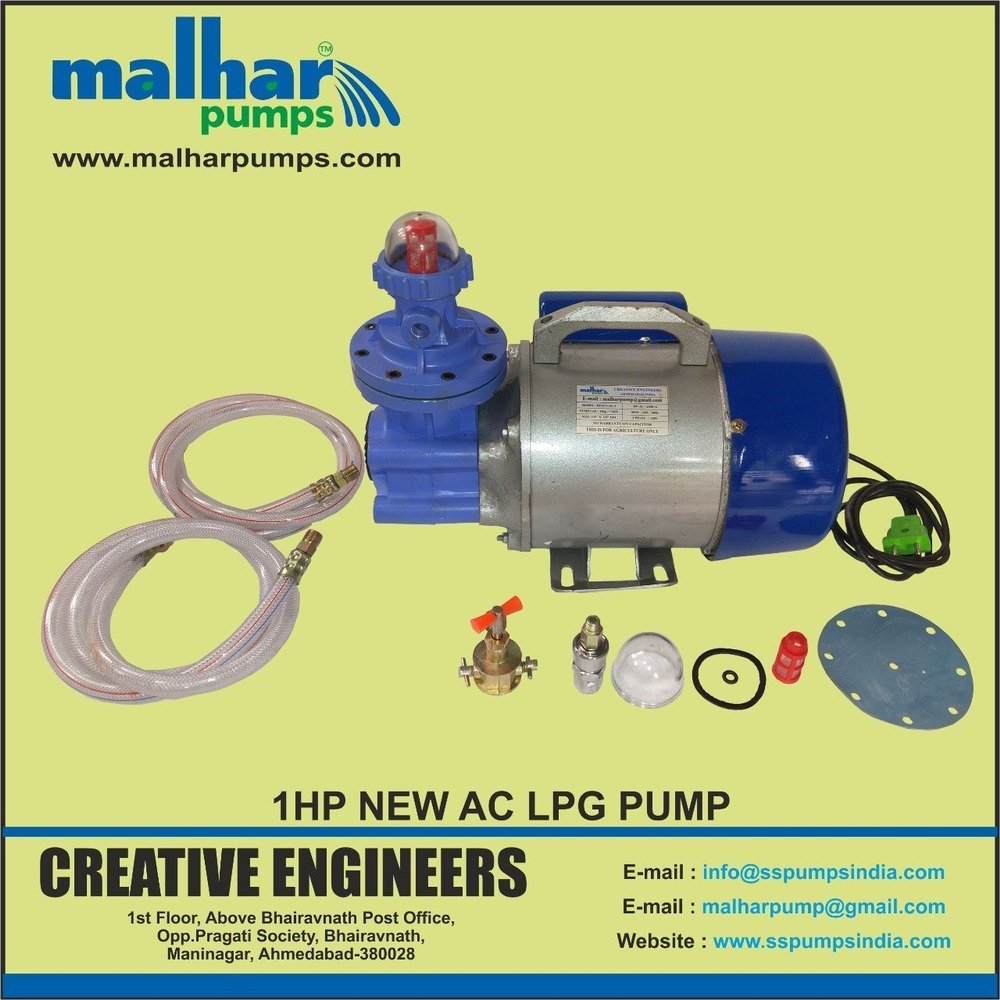 Ac Lpg Pumps, Model Name/Number: mdac-1