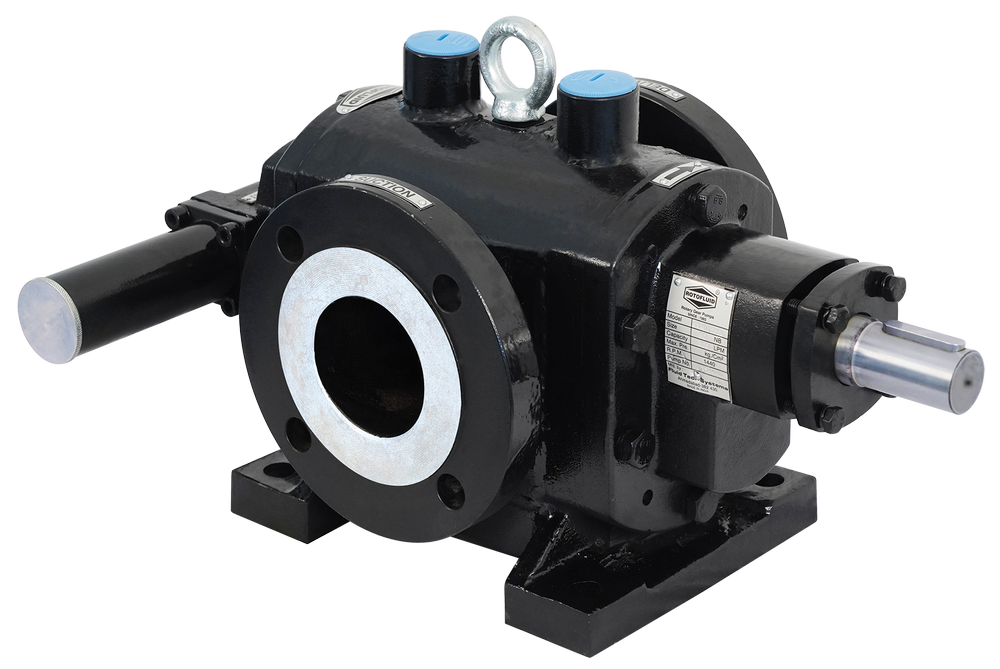 Roto Fluid Bitumen Jacketed Gear Pump, FTRBJ, Max Flow Rate: 2080 Lpm