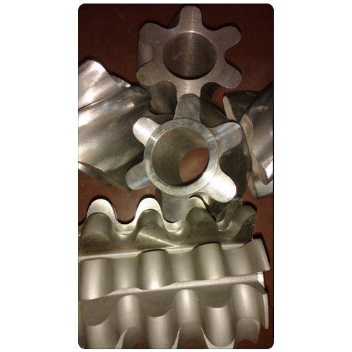Steel Polish Lube Oil Pump Rotor